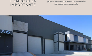 Terreno en Venta en Parque Industrial para Bodega de Lujo