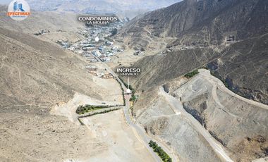 VENTA DE TERRENO EN EL MIRADOR DE LA PLANICIE