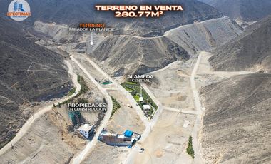 VENTA DE TERRENO EN EL MIRADOR DE LA PLANICIE