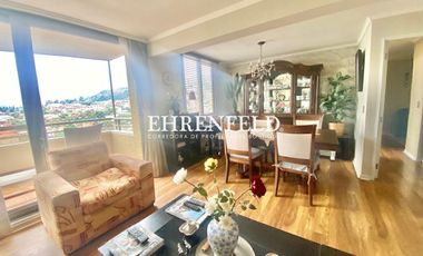 Chorrillos, Viña del Mar. Departamento de 110 m2.