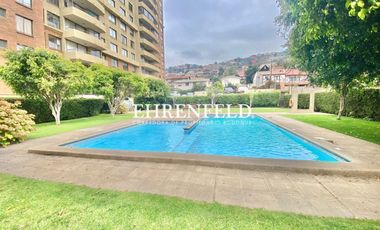 Chorrillos, Viña del Mar. Departamento de 110 m2.