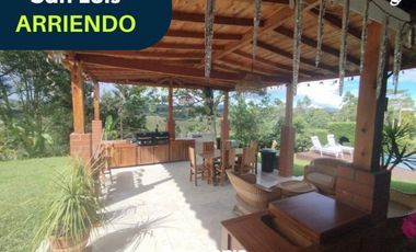 Finca en arriendo- Rionegro- San Luis