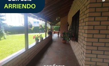 Finca en arriendo- Rionegro- San Luis