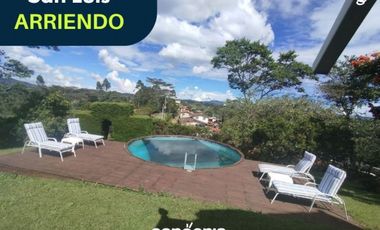 Finca en arriendo- Rionegro- San Luis