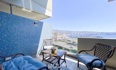 DEPARTAMENTO CON ESPECTACULAR VISTA A LA BAHÍA DE VALPARAÍSO
