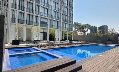 Departamento en renta en Ventura, nuevo, amenidades, en zona real, incluye mantenimiento, aire acondicionado, persianas eléctricas, cortinas y barra