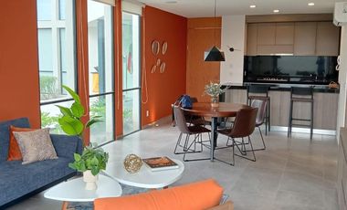 Loft Amueblado en Planta Baja con Jardín en Sophia Distrito Querétaro
