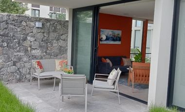 Loft Amueblado en Planta Baja con Jardín en Sophia Distrito Querétaro