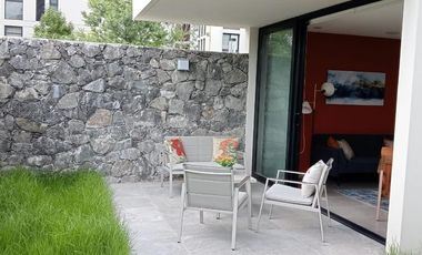 Loft Amueblado en Planta Baja con Jardín en Sophia Distrito Querétaro