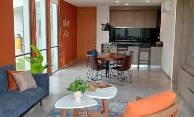 Loft Amueblado en Planta Baja con Jardín en Sophia Distrito Querétaro