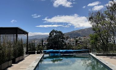 Venta suite con terraza exclusiva en Cumbayá, cerca de todo. SC