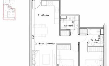 Venta, Departamento, 3 Ambientes, Balcón, Cochera, Apto Profesional, Amenities, Villa Urquiza