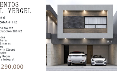 Casa en Venta Vientos del Vergel $6,290,000