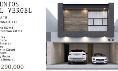 Casa en Venta Vientos del Vergel $6,290,000