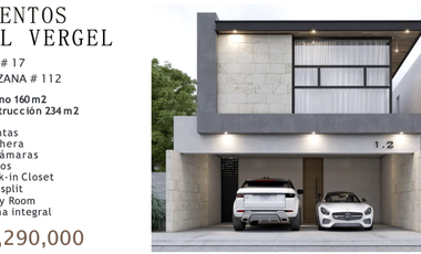 Casa en Venta Vientos del Vergel $6,290,000