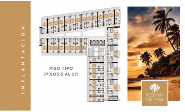 Apartaestudio en cesión de derechos Reserva del Mar Bello Horizonte