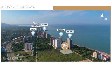 Apartaestudio en cesión de derechos Reserva del Mar Bello Horizonte