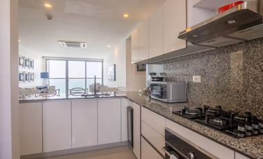 Apartamento Bocagrande vista al mar y centro amurallado