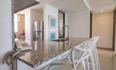 Apartamento Bocagrande vista al mar y centro amurallado