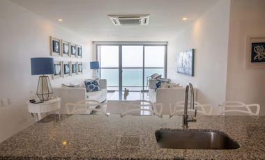 Apartamento Bocagrande vista al mar y centro amurallado