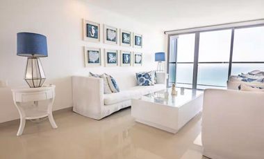 Apartamento Bocagrande vista al mar y centro amurallado