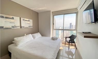 Apartamento Bocagrande vista al mar y centro amurallado