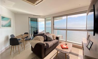 Apartamento Bocagrande vista al mar y centro amurallado
