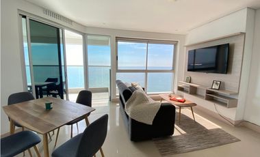 Apartamento Bocagrande vista al mar y centro amurallado