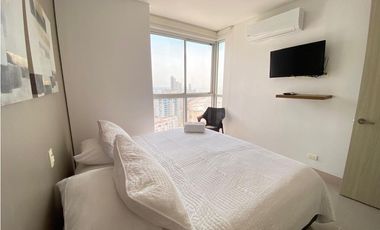 Apartamento Bocagrande vista al mar y centro amurallado