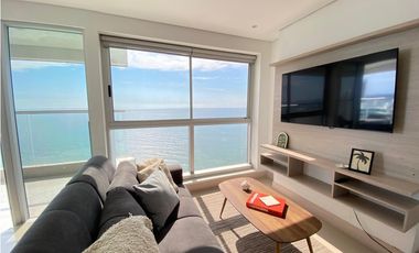 Apartamento Bocagrande vista al mar y centro amurallado