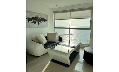 Apartamento Bocagrande vista al mar y centro amurallado