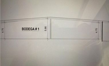 SE ALQUILA GALERA 1922 MTS CON ANDEN EN LA LOCERIA