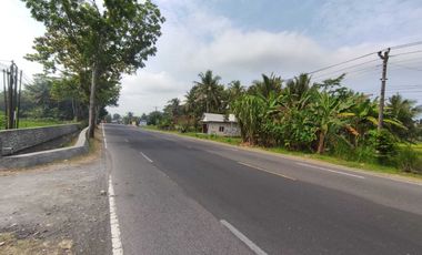 Tanah Pekarangan Pinggir Jalan Raya Wates Purworejo Dekat Bandara YIA