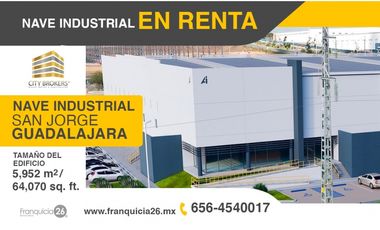 NAVE INDUSTRIAL EN RENTA