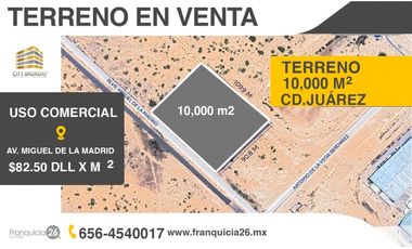 Terreno en venta en Parque Industrial, Juárez