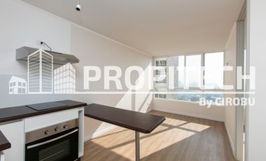 ARRIENDO DEPARTAMENTO 1HABITACION + 1 BAÑO, PISO 18, EN OFERTA POR 2 MESES $150.000 CERCANO A METRO ECUADOR ESTACION CENTRAL VISTA DESPEJADA