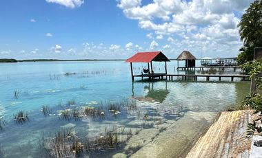 SE VENDE TERRENO EN LA LAGUNA DE BACALAR ZONA CENTRO