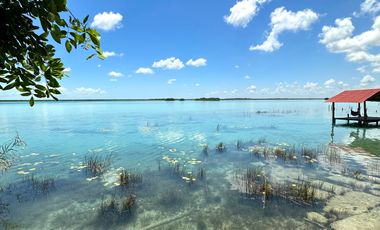 SE VENDE TERRENO EN LA LAGUNA DE BACALAR ZONA CENTRO