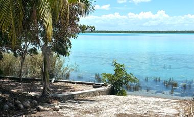 SE VENDE TERRENO EN LA LAGUNA DE BACALAR ZONA CENTRO