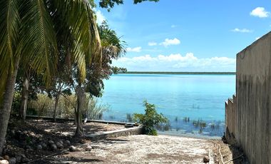 SE VENDE TERRENO EN LA LAGUNA DE BACALAR ZONA CENTRO