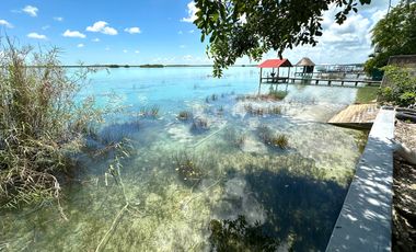 SE VENDE TERRENO EN LA LAGUNA DE BACALAR ZONA CENTRO