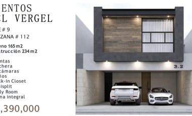 Casa en Venta Vientos del Vergel $6,390,000