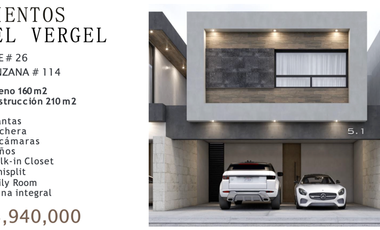 Casa en Venta Vientos del Vergel $5,940,000