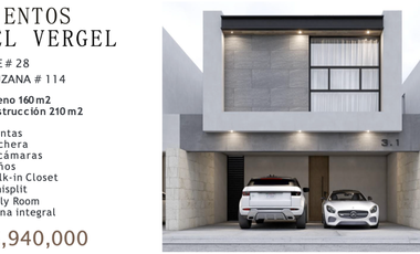 Casa en Venta Vientos del Vergel $5,940,000