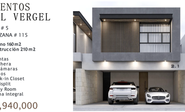 Casa en Venta Vientos del Vergel $5,940,000