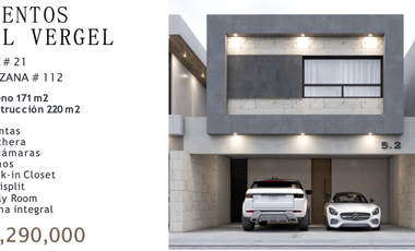 Casa en Venta Vientos del Vergel $6,290,000