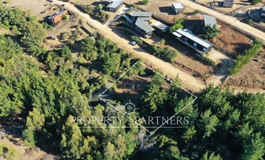 Pichilemu, Terreno en entorno natural con increíble vista al mar