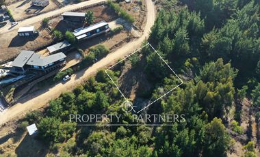 Pichilemu, Terreno en entorno natural con increíble vista al mar