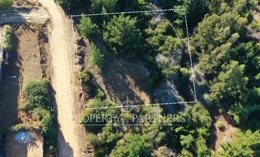 Pichilemu, Terreno en entorno natural con increíble vista al mar