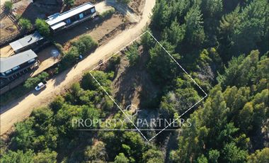 Pichilemu, Terreno en entorno natural con increíble vista al mar